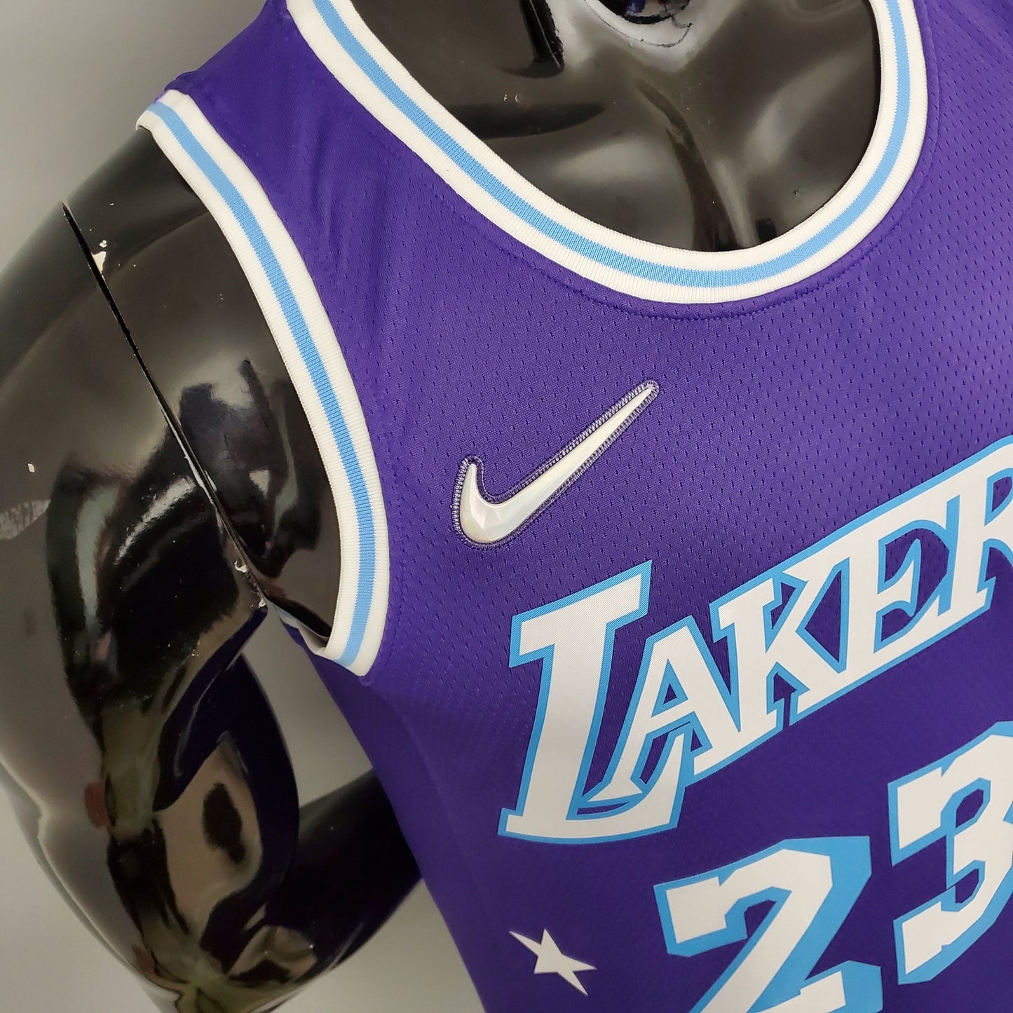 Camisola NBA Lakers #23 James City Edition Purple - 23/24