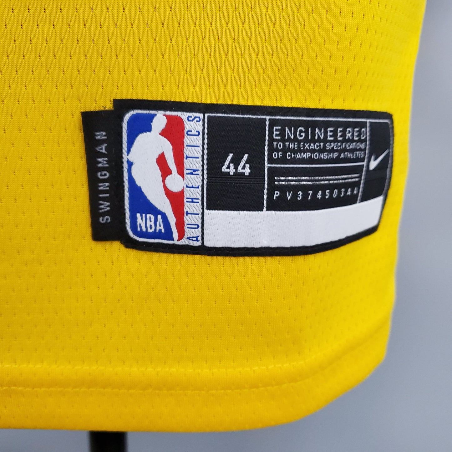 NBA Lakers #4 Rondo Crew Neck Yellow Jersey - 23/24