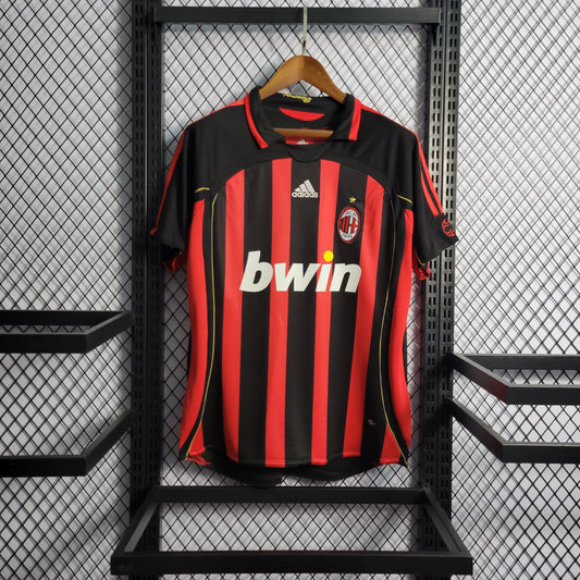 Camisola Milan Titular 06/07 - Versão Retro