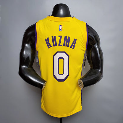 NBA Lakers #0 Kuzma V-neck Nike Connection Jersey - 23/24