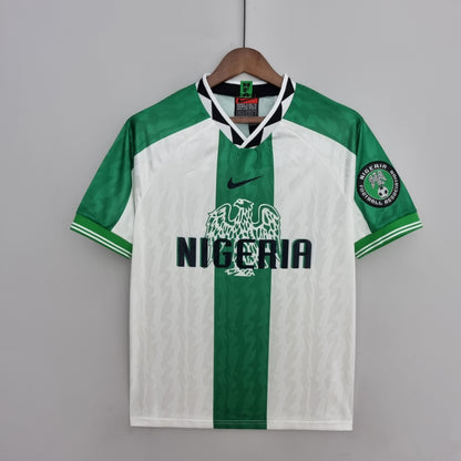 Camisola Nigéria Reserva 1996 - Versão Retro