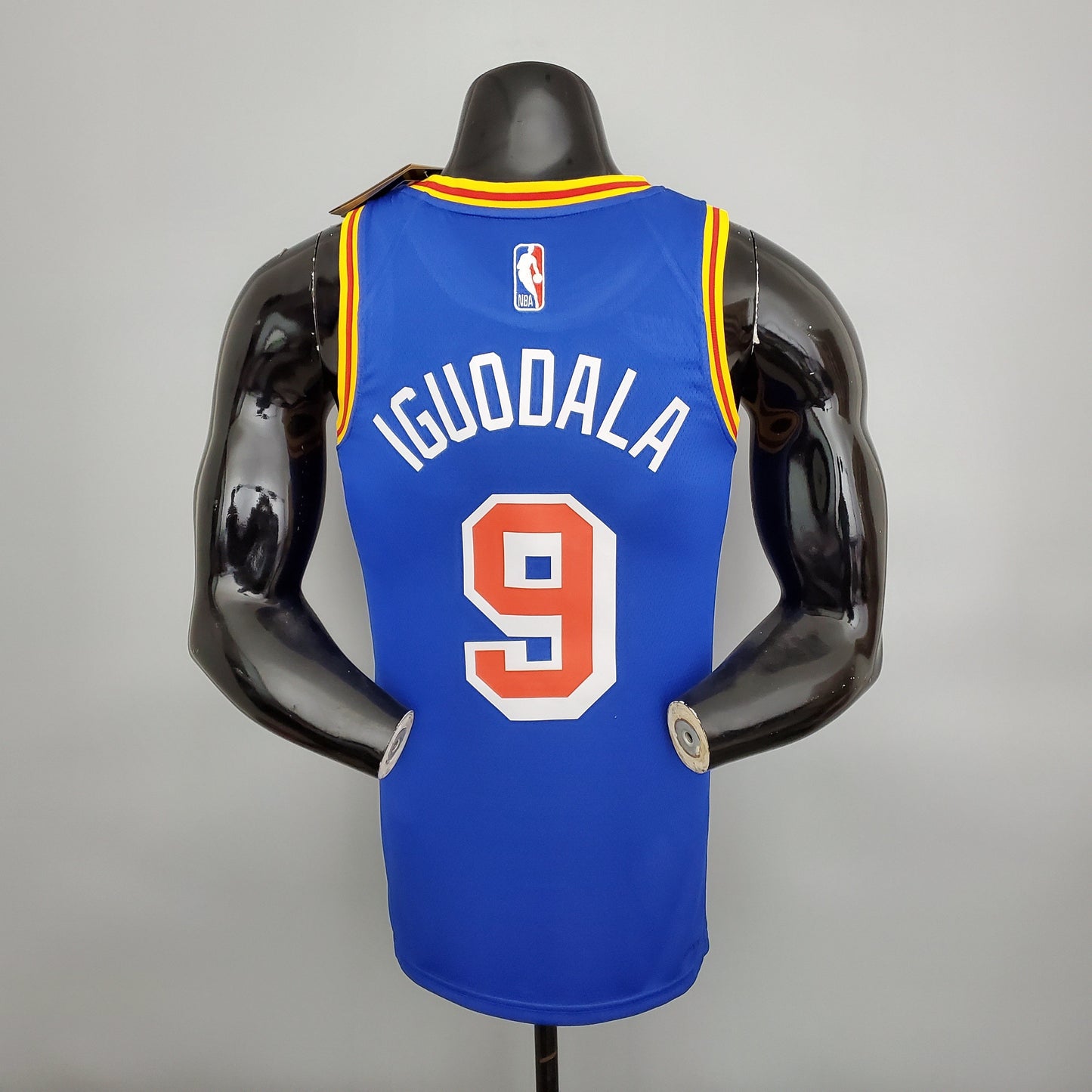 NBA Golden State Warriors #9 Iguodala Jersey - Retro Blue