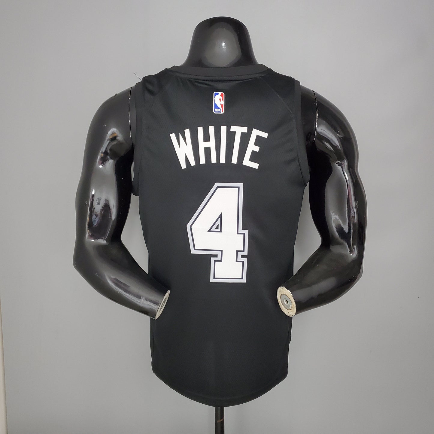 Camisola NBA San Antonio Spurs #4 White - City Edition Black