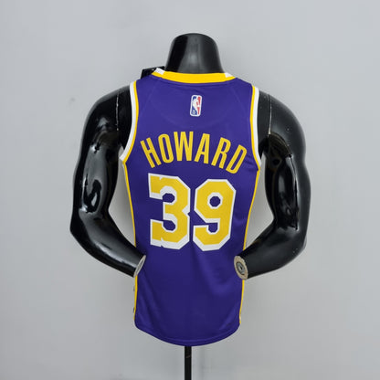 Camisola NBA Lakers #39 Howard Purple 75° Aniversário- 23/24