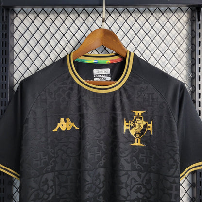 Camisola Vasco Especial 22/23 - Kappa Adepto Masculina - Preta