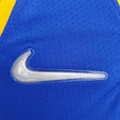 NBA Golden State Warriors #11 Thompson Jersey - Mexico Blue