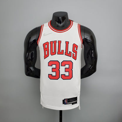 Camisola NBA Chicago Bulls #33 Pippen - 75° Aniversário White