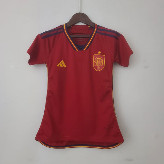 Camisola Espanha Titular 22/23 - Versão Feminina