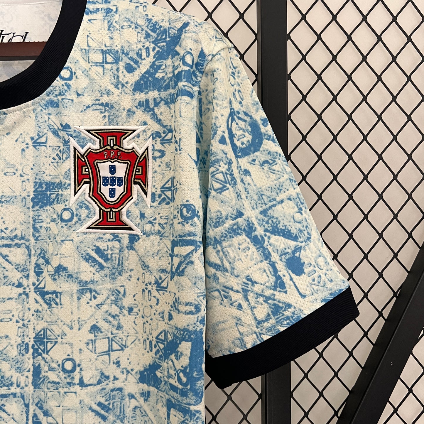 Camisola Portugal Azul Away 2024 - Versão Adepto