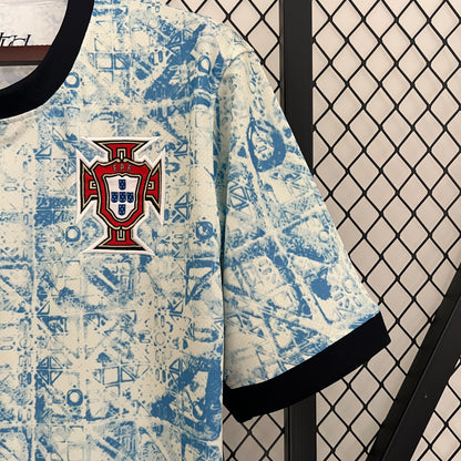 Camisola Portugal Azul Away 2024 - Versão Adepto