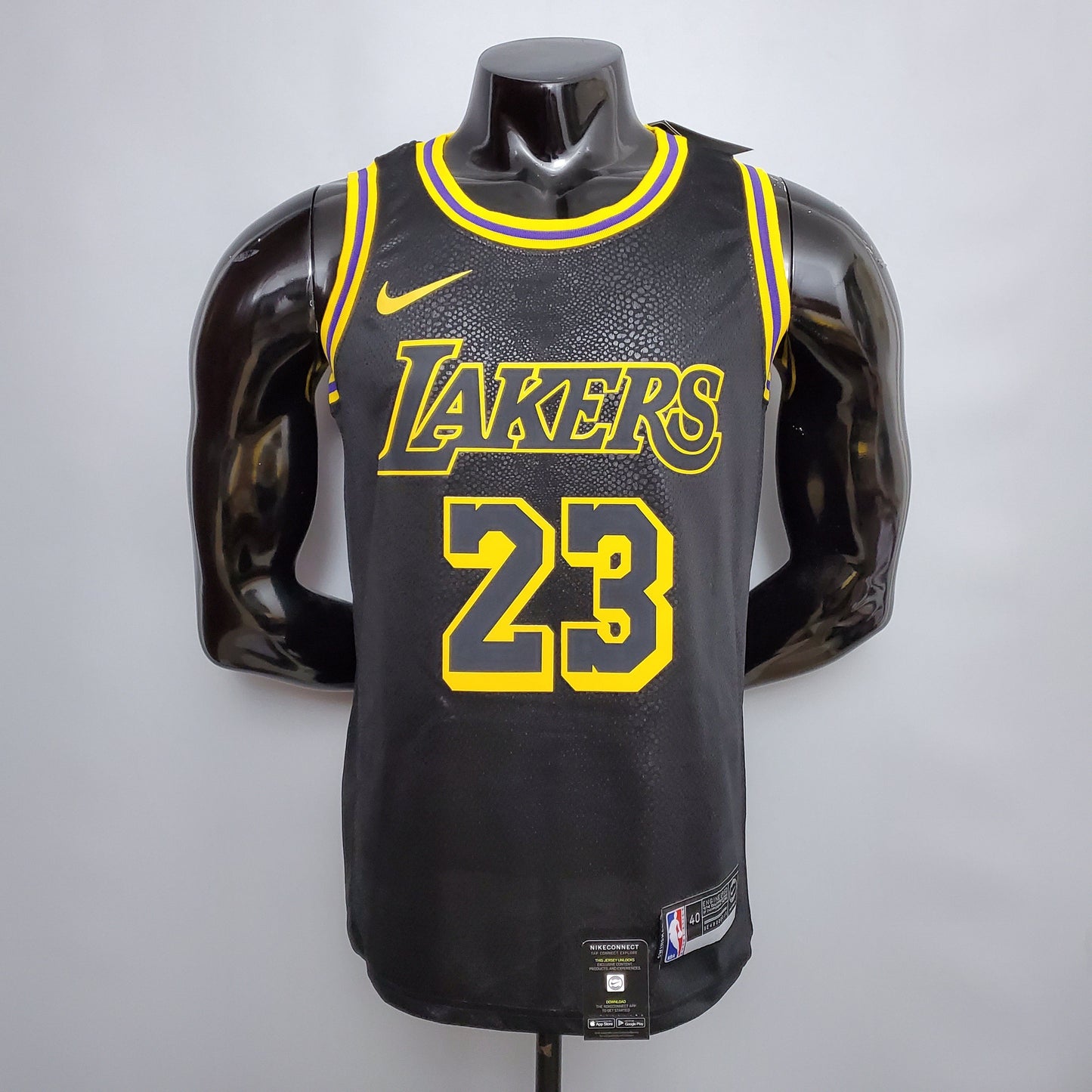 Camisola NBA Lakers #23 James NBA Finals Black - 23/24