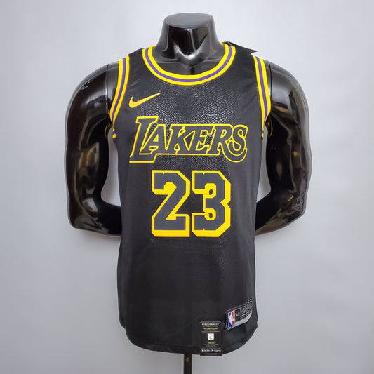 NBA Lakers Jersey #23 James NBA Finals Black - 23/24