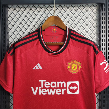 Camisola Manchester United Home 23/24 - Adidas Adepto Masculina