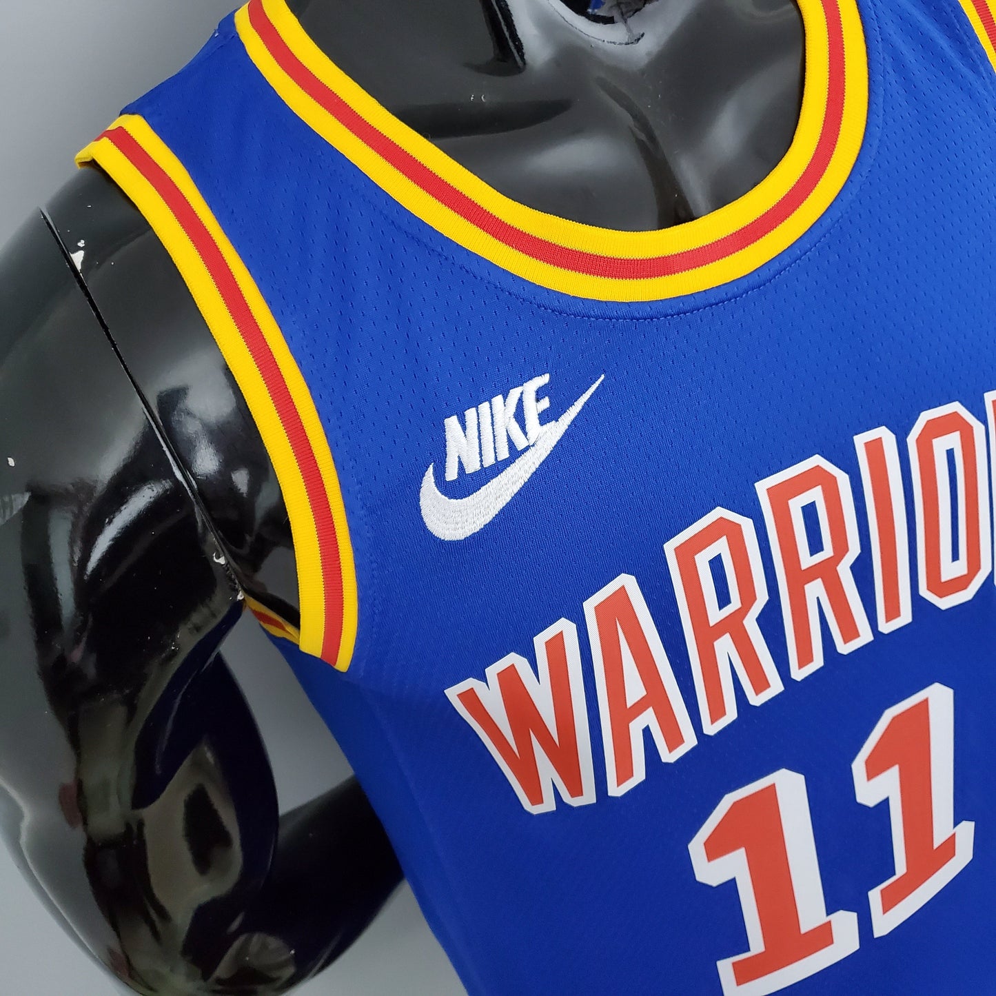 NBA Golden State Warriors #11 Thompson Jersey - Retro Blue