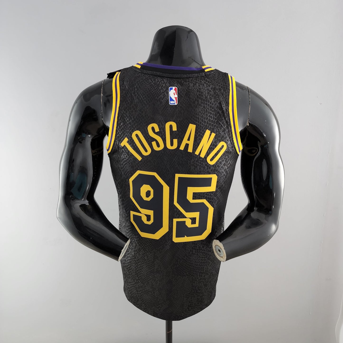NBA Lakers #95 Toscano Black Jersey - 23/24