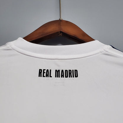 Camisola Real Madrid Titular 10/11 - Versão Retro Manga Comprida