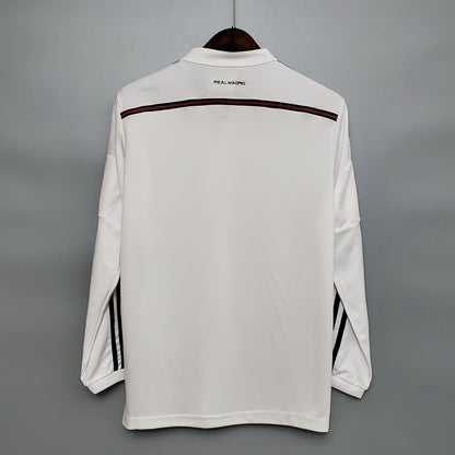 Real Madrid Home Shirt 14/15 - Long Sleeve Retro Version