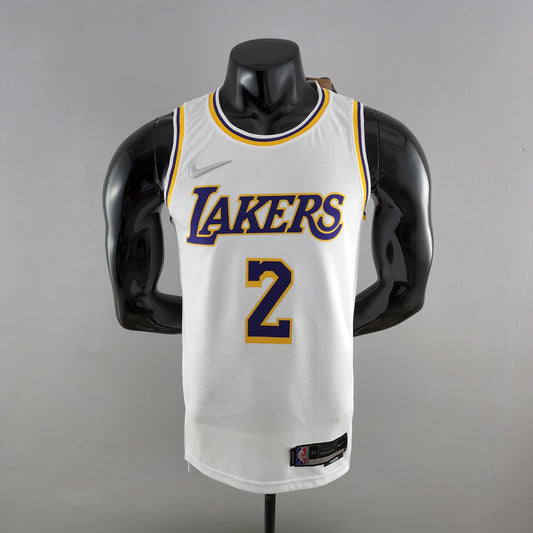NBA Lakers Jersey #2 Irving 75th Anniversary White - 23/24