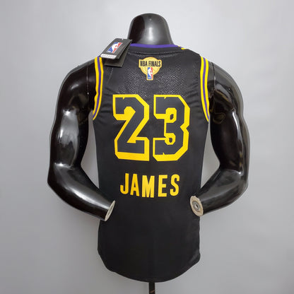 Camisola NBA Lakers #23 James NBA Finals Black - 23/24
