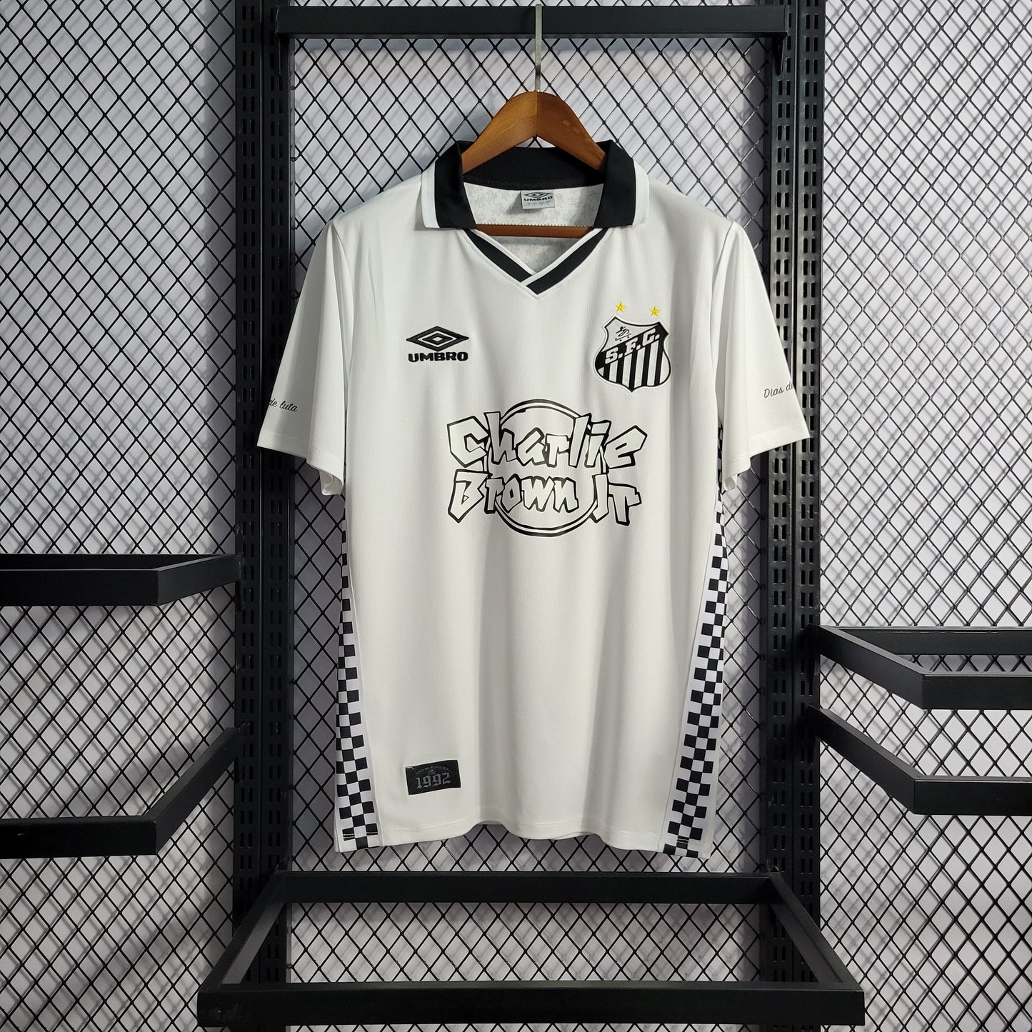 Camisola Santos Edição Especial Charlie Brown Branca 22/23 - Versão Adepto