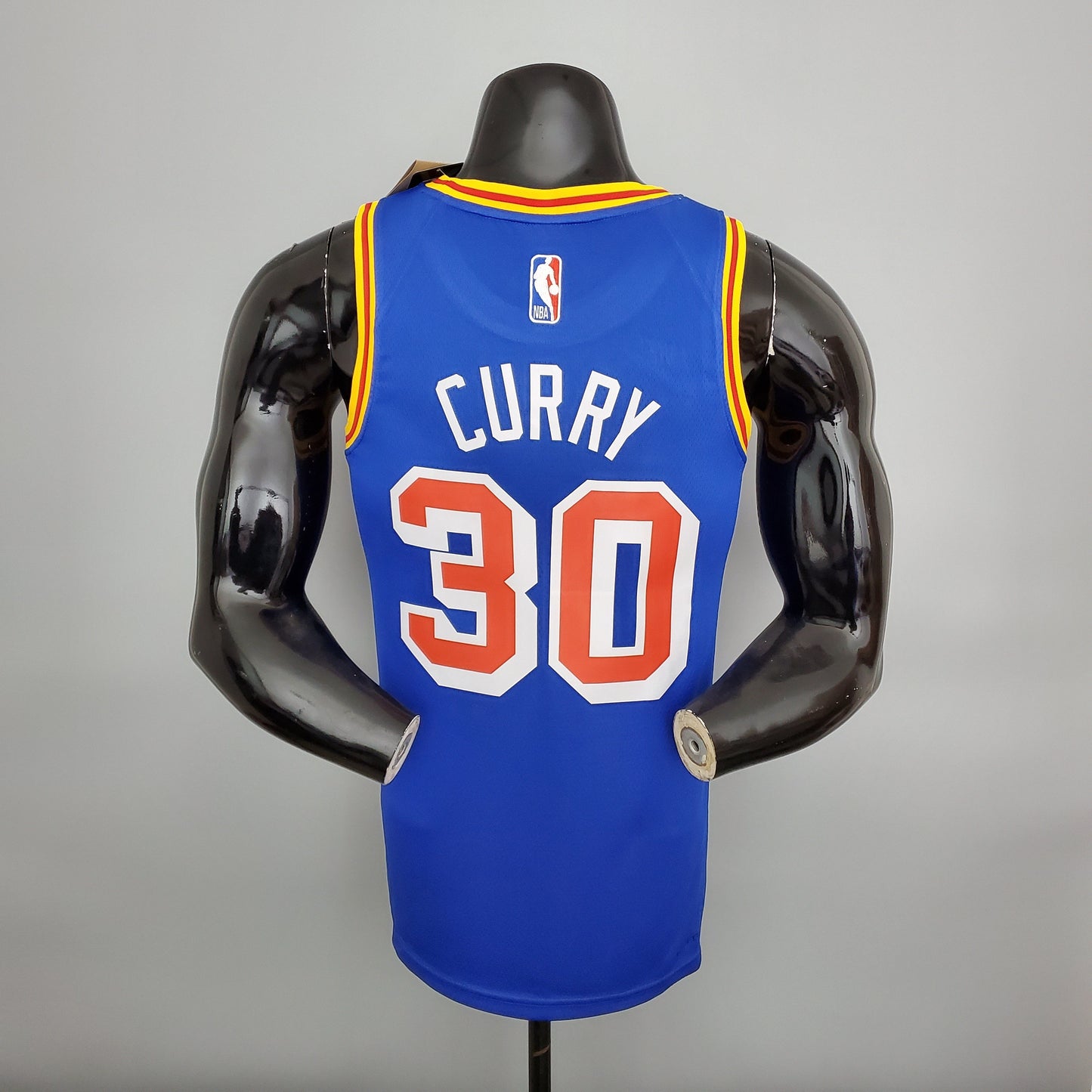 NBA Golden State Warriors #30 Curry Jersey - Retro Blue