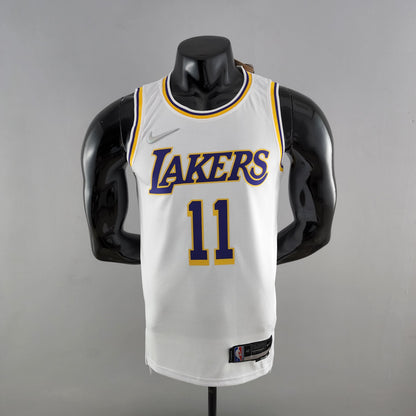 Camisola NBA Lakers #11 Irving 75° Aniversário Branca - 23/24