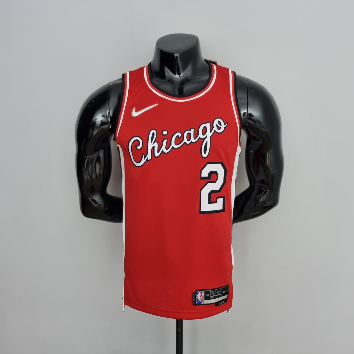 Camisola NBA Chicago Bulls #2 Ball - 75° Aniversário Red