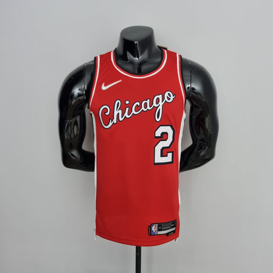 NBA Chicago Bulls #2 Bali Jersey - 75th Anniversary Red