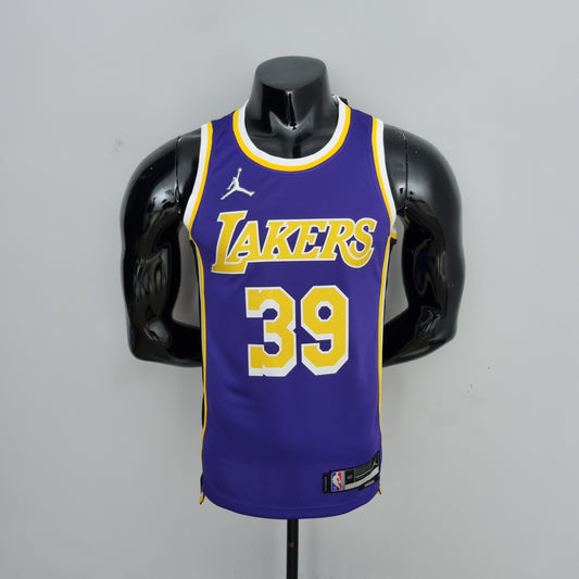 NBA Lakers Jersey #39 Howard Purple 75th Anniversary - 23/24