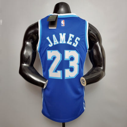Camisola NBA Lakers #23 James Crershaw Blue - 23/24