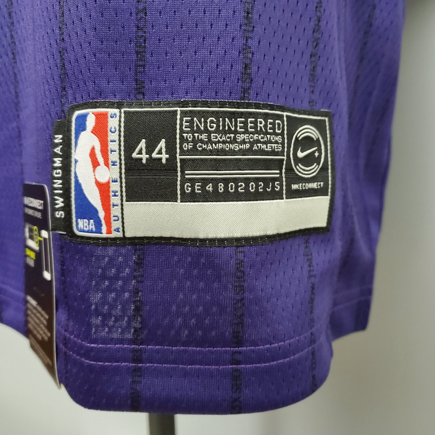 NBA Lakers #24 Bryant Purple Stripe Jersey - 23/24