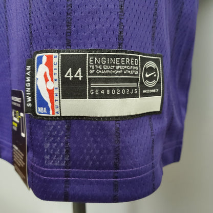 NBA Lakers #24 Bryant Purple Stripe Jersey - 23/24