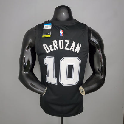 Camisola NBA San Antonio Spurs #10 DeRozan - City Edition Black