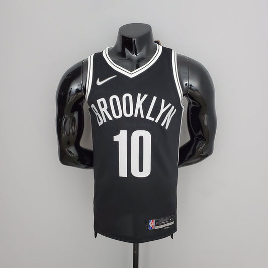 NBA Brooklyn Nets #10 Simmons Jersey - 75th Anniversary Black