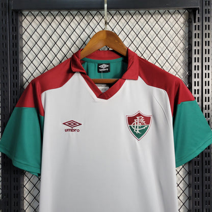Camisola Fluminense Treino 23/24 - Umbro Adepto Masculina - Branco