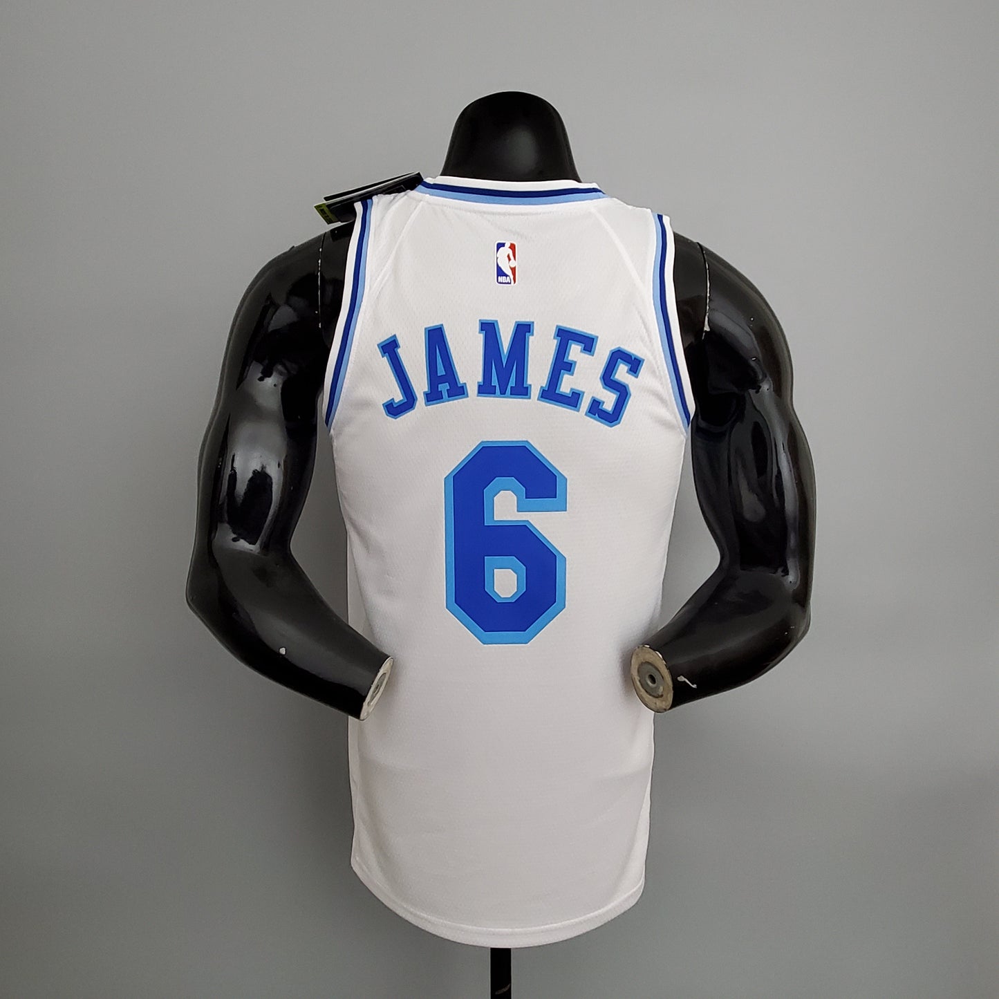 Camisola NBA Lakers #6 James Latin Night White - 23/24