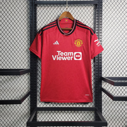 Camisola Manchester United Home 23/24 - Adidas Adepto Masculina