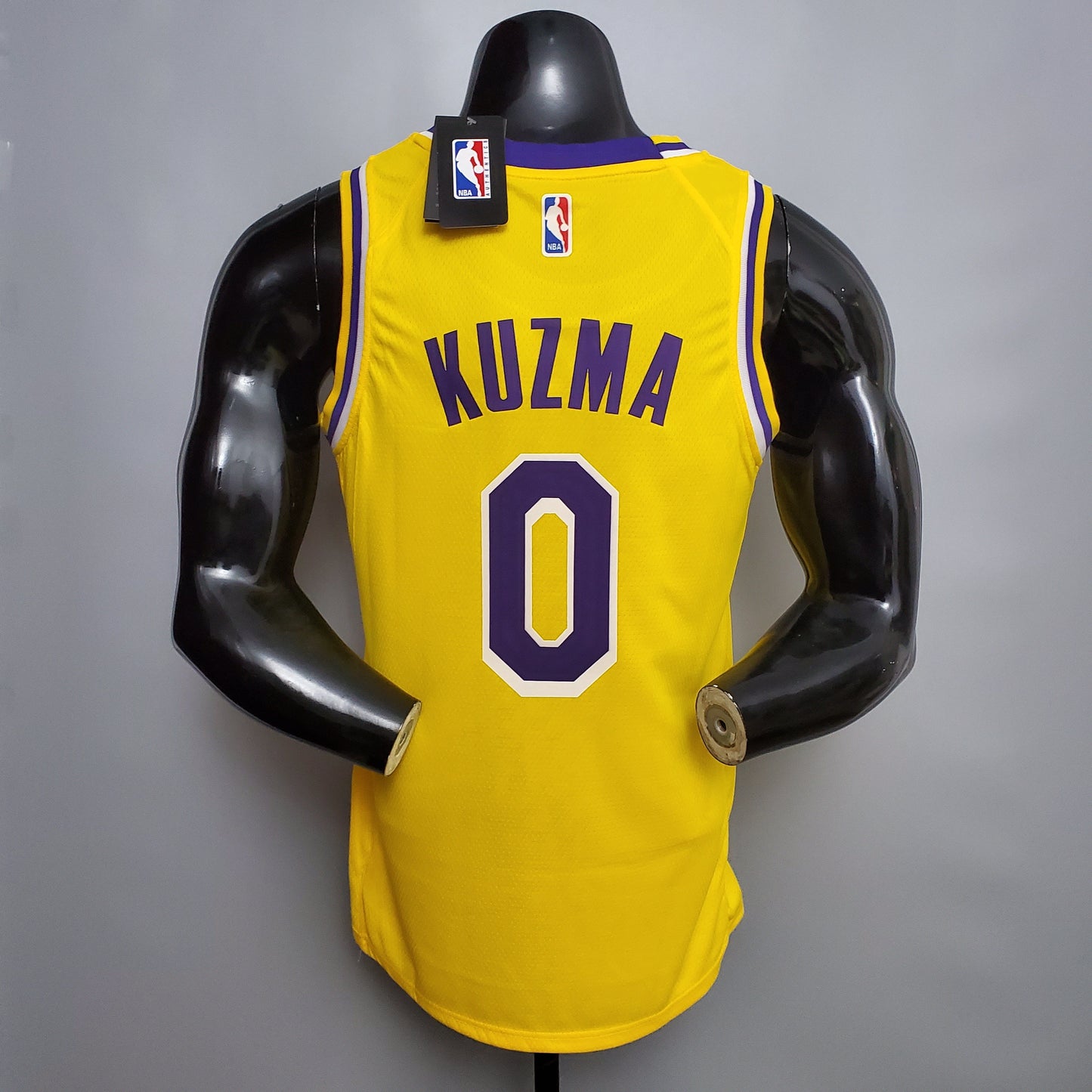 Camisola NBA Lakers #0 Kuzma Commemorative Yellow - 23/24
