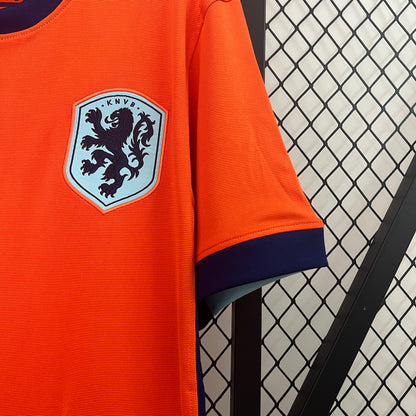 Camisola Holanda Home 2024 - Versão Adepto - Lançamento