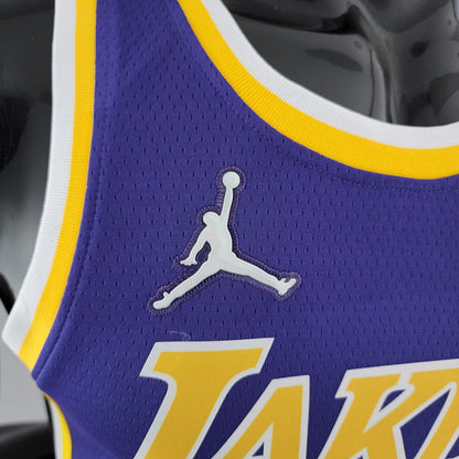 NBA Lakers #95 Toscano Purple Jersey - 23/24