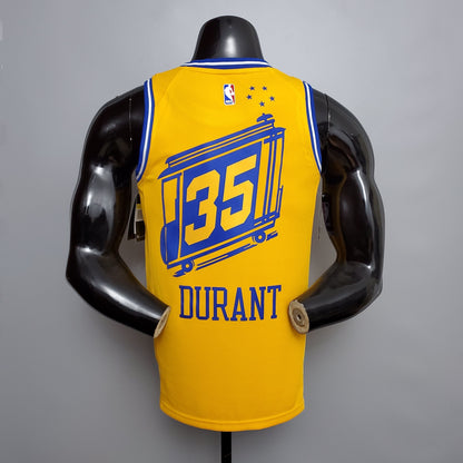 NBA Golden State Warriors #35 Durant Jersey - Train Version