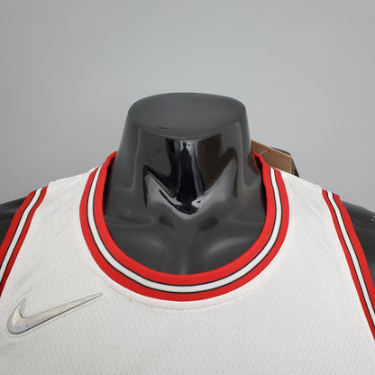 NBA Chicago Bulls #23 Jordan Jersey - 75th Anniversary White