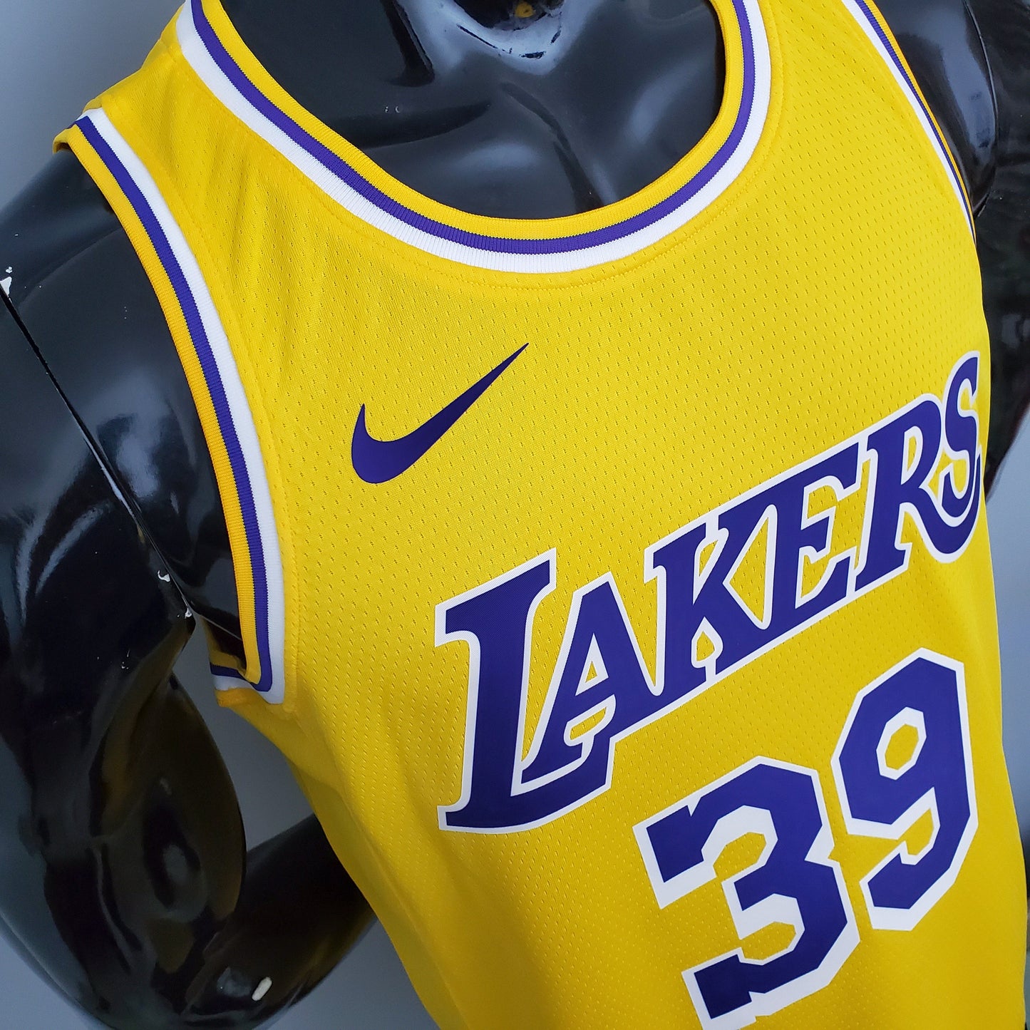 Camisola NBA Lakers #39 Howard Crew Neck Yellow - 23/24