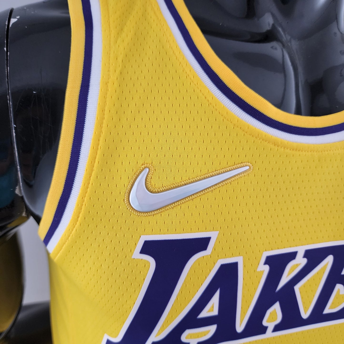 NBA Lakers Jersey #95 Tuscano Yellow 75th Anniversary - 23/24