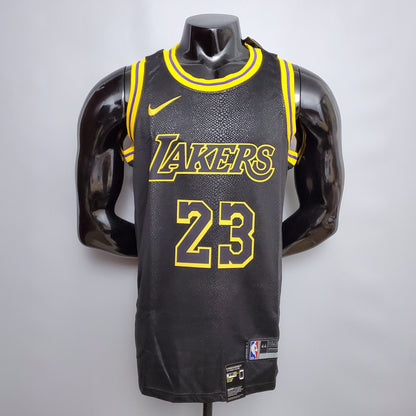 NBA Lakers Jersey #23 James Snake Print - 23/24