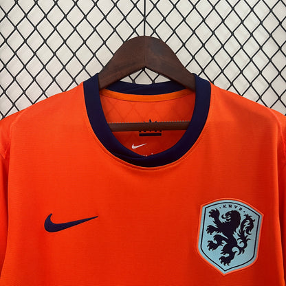 Camisola Holanda Home 2024 - Versão Adepto - Lançamento