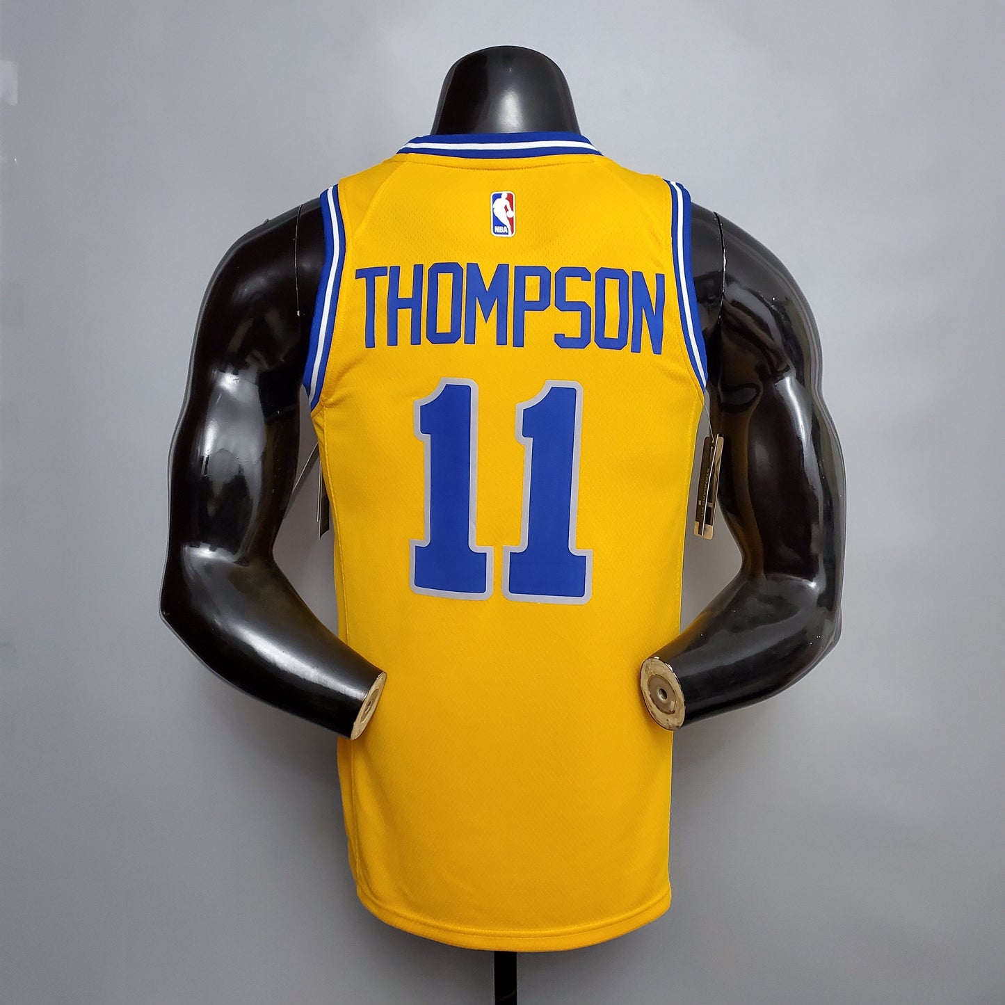 Camisola NBA Golden State Warriors #11 Thompson - Retro Yellow
