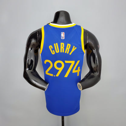 Camisola NBA Golden State Warriors #30 Curry - #2974 Blue