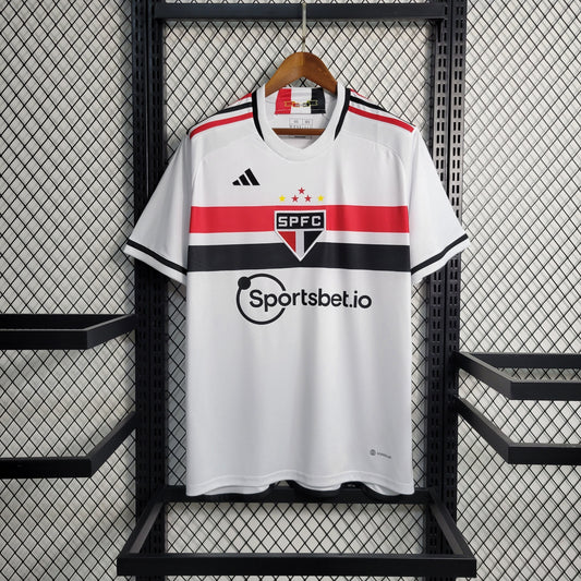 Camisola São Paulo Home 23/24 - Adidas Adepto Masculina