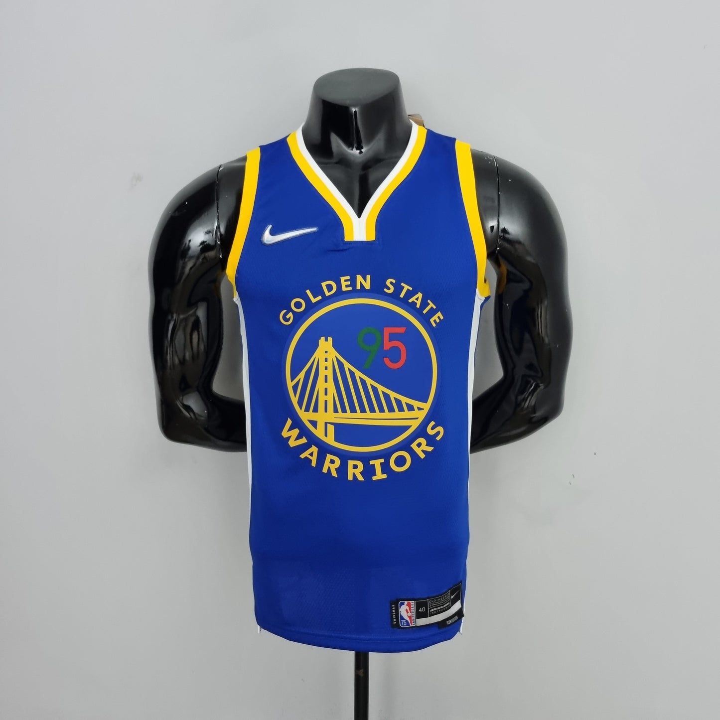 NBA Golden State Warriors #95 Toscano Jersey - Mexico Blue